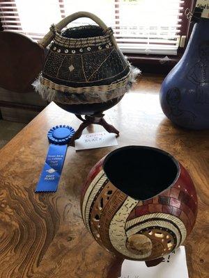 My 1st place gourd!