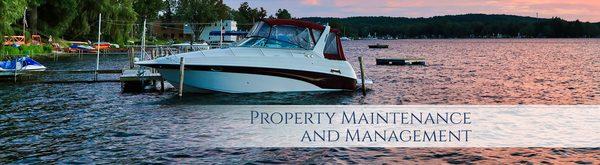 Let Prestige Property Partners get your decks, docks, and watercrafts ready for you throughout the NH Lakes Region.