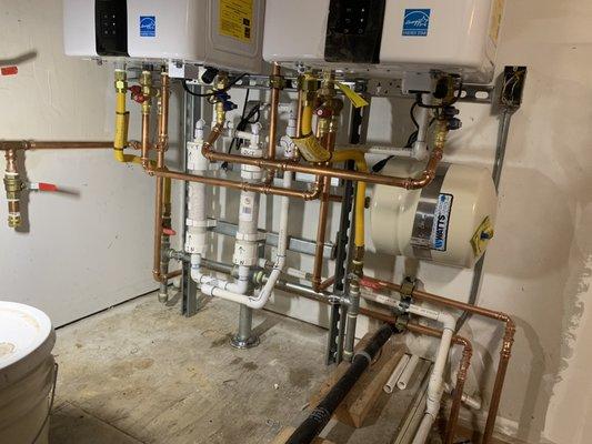 New tankless for residential.