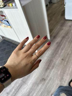 Gel manicure