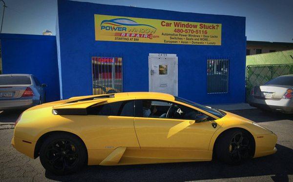 Power Window Repair - Lamborghini