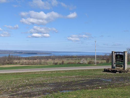 View from the deck