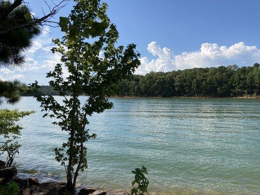 Main lake. Boat ramp is off to the left.