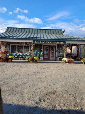 Exterior of farm store