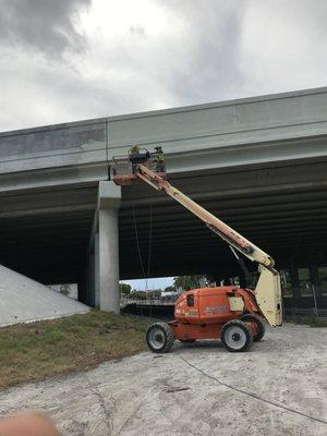 Soundwall Bridges Painting