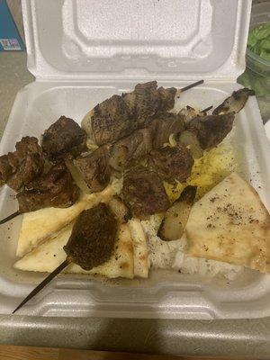 Lamb kabobs