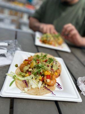 Shrimp tacos