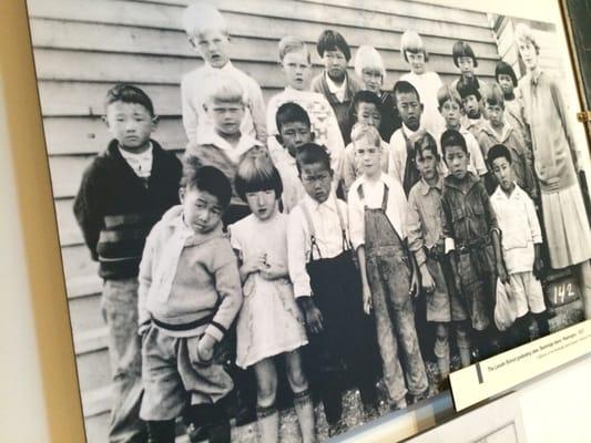 Mixed ethnicity class prior to internment