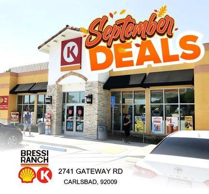 BRESSI RANCH Shell & Circle K the place to go to fill your tank &
 tummy & to keep your ride shining!
 *VISIT OUR FBK FOR OFFERS