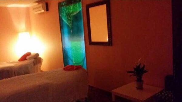 Couples massage room