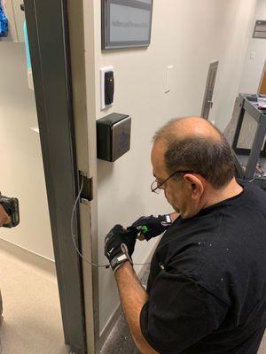 Automated Door Installation