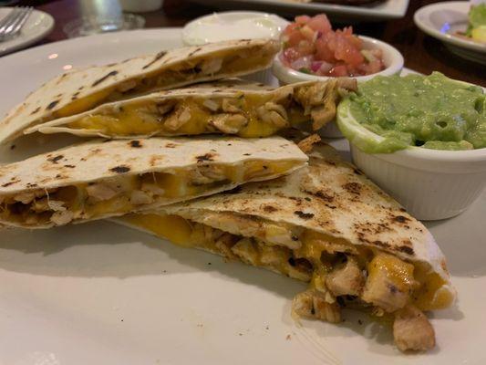 Chicken quesadilla