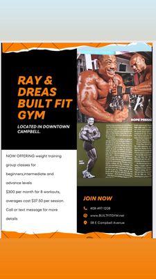 Ray & Dreas Built Fit Gym