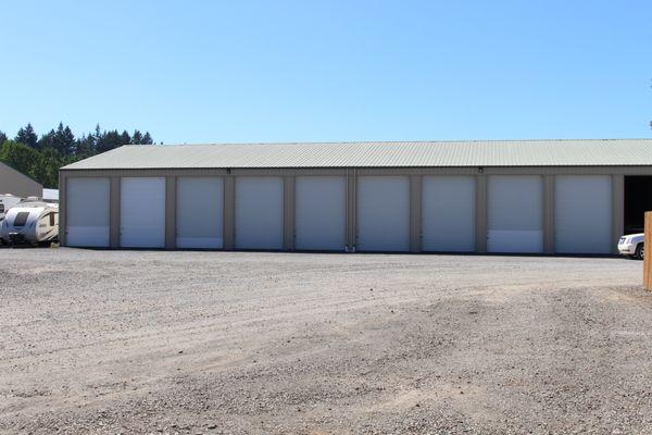 Enclosed rv storage