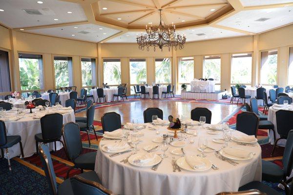 Our reception at the Sleeping Beauty Pavilion