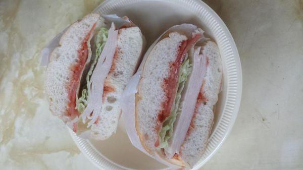 Turkey sandwich