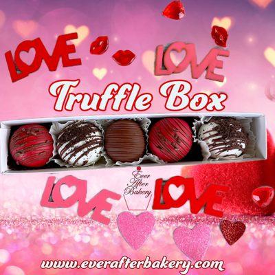 valentines truffle box