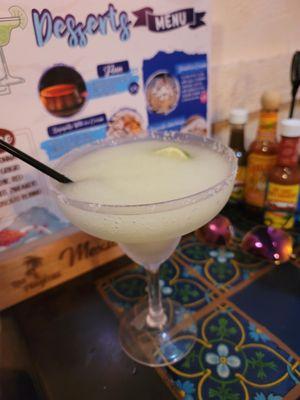 Lime frozen margarita!