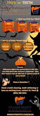 Happy Halloween! Tips for happy and healthy smile.