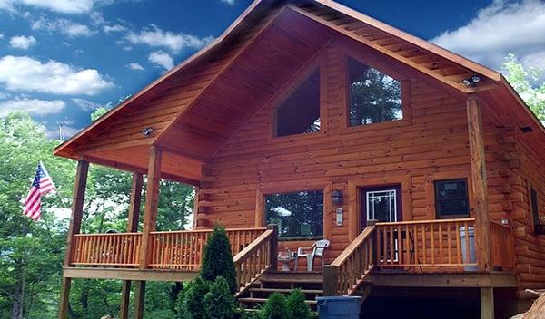 Hidden Creek Cabins Rentals in the Great Smoky Mountains of Bryson City, NC