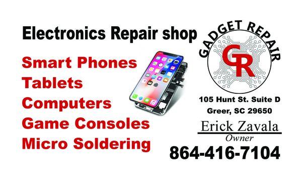 Gadget Repair Business Card