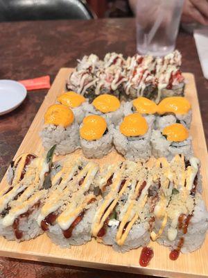 Crabby Krabby Patty Roll Hidden Gem Roll Galapagos Roll