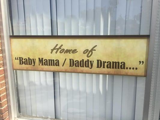 THE HOME OF THE BABY MAMA/DADDY DRAMA,