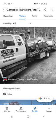 Campbell transport & towing