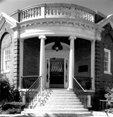 Located at the Old Downtown St. Joseph Library circa 1904 near Downtown St. Joseph, Michigan