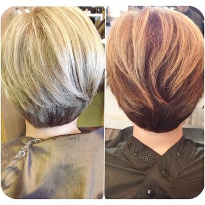 Short is in! Cut and color on both done by (Jen P.)