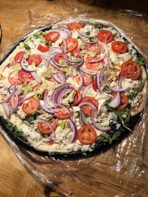 Veggie pizza