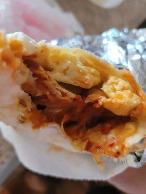 chilaquiles burrito