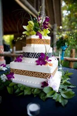 Kylene and Greg's Tropical SD Wild Animal Park Wedding