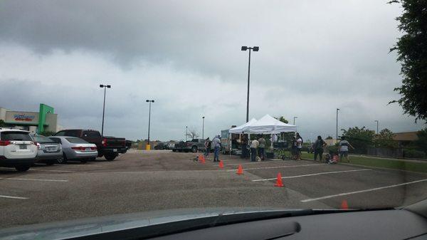 At H-E-B Beechnut parking lot