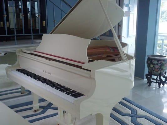 White Kawai Baby Grand $8400.00