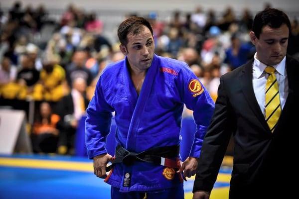 Jerel Hallert at the IBJJF World's Black Belt Tournament