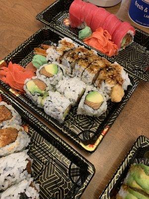 B10. Salmon Avocado Roll D40. Tuna Lover H Shrimp Tempura Roll