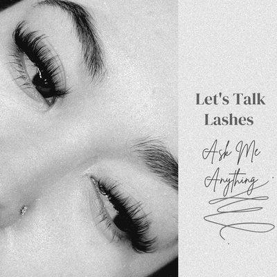 Lashes and let's talk about them?