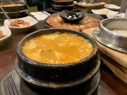 Seafood Tofu Soup