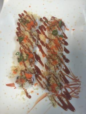 I love the shrimp tempura roll