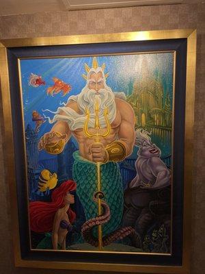 Disney art at Wyland Galleries of Florida, Disney Art Gift Shop, Disney Boardwalk Resort, Orlando