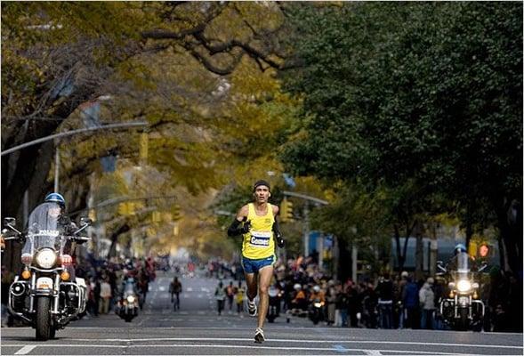 Multi marathon winner marilson gomes dos santos is a former patient at the U.S. Athletic Training Center.