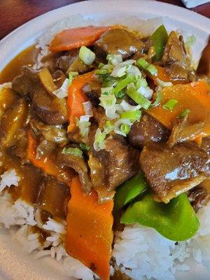 Curry beef