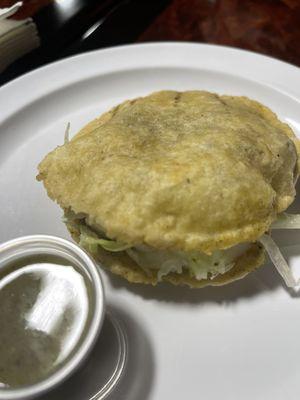 Gorditas de Chicharron Verde