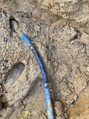 Water service line repair