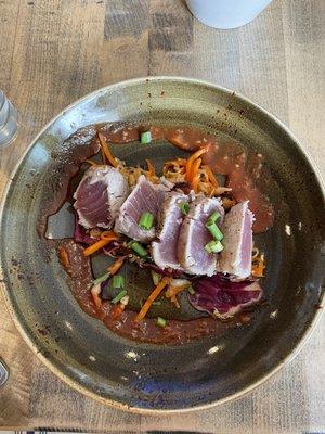 Tuna, kimchi, Korean BBQ special