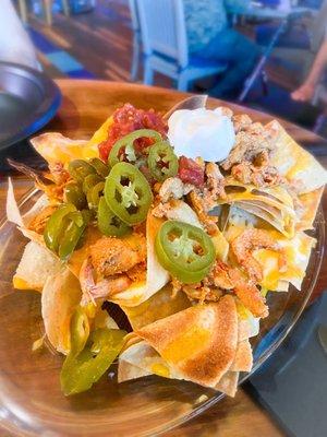 Chicken Nachos.