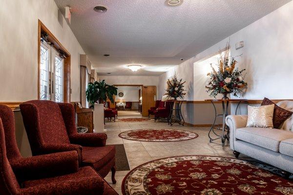 Funeral Home Foyer Area