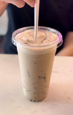 Iced chai latte