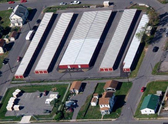 Arial View of GAP Self Storage